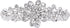 EVER FAITH Bridal Daisy Flower Brooch Clear Austrian Crystal Silver-Tone...