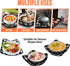 4 Pieces Microwave Bowl or Pot Holders Microwave bowl holder set to keep food warm Heat Resistant Potholder Protector Large Hot Pads Microwave Pla...