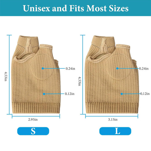 Upgrade Bunion Pads for Women Men,union Relief Protector Guards for the Thumb and Little Toe,Hallux Valgus Pain Relief Non-Slip Toe Straightener (...
