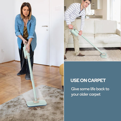 Newbealer Carpet Gilder, Steam Mop Replacement Accessory Compatible with NB602N, Durable, Reusable, Green (Carpet Glider Only)...