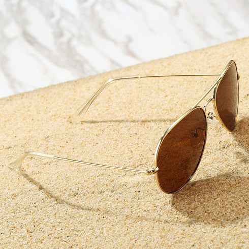 Pro Acme Classic Polarized Aviator Sunglasses for Men and Women UV400 Protection...