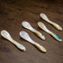 DUEBEL Mother of Pearl Caviar Spoons, 4' Luxury Handmade Spoons for Caviar/Shrimp/Egg/Icecream Serving (5pcs)...