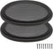 6" x 9" Speaker Grill Covers, Car Speaker Subwoofer Guard Protector, ABS Plastic Frame with Metal Mesh, Black - 2Pcs...