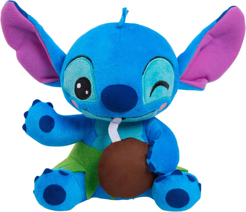 Disney Stitch Small Plush Stitch and Coconut, Stuffed Animal, Blue, Alien...