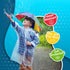 Windy City Novelties 13” Hands-Free Umbrella Hat – Sun & Rain Protection for Outdoor Events, Fishing, Festivals & Costume Fun – Adjustable Fit for...