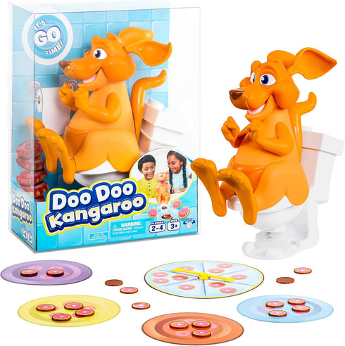 Doo Doo Kangaroo Game. Feed Him Until He's Gotta Go! Grab The Donuts and Dodge The Doo Doos. Collect The Most Donuts to Win...