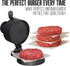 Weston Burger Press, Makes 4 1/2" Diameter Patties for Hamburger, Crab Cakes, Sausage, 1/4lb to 3/4lb, with Spring Ejector for Easy Removal, Singl...