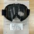 Motorcycle Goggles ATV Goggles Motocross Goggles Windproof Dirt Bike Goggles Dustproof Off Road Goggles Scratch Resistant PU Helmet MX Goggles Ski...