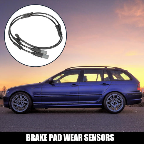 X AUTOHAUX 2pcs Car Front Brake Pad Electronic Wear Sensor Indicator 34356792289 for BMW 330i GT XDrive 2017-2018...