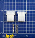Strobe 3 Pin Connector AMP Power Supply Bulb Female Male Sockets Pin (18-24 AWG Wires) for Whelen (Pack of 3 Set)...