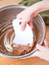 Fox Run Dough and Bowl Scraper, Curved, White...