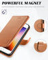 TUCCH Case Wallet for iPhone SE 2022 5G/Phone 7/8/SE 2020, PU Leather Flip Folio with Card Slot Stand Magnetic TPU Shockproof Inner Shell Compatib...