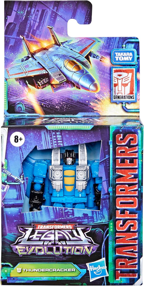 Transformers Toys Legacy Evolution Core Thundercracker Toy, 3.5-inch, Action Figure for Boys and Girls Ages 8 and Up...