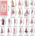 PAGOW 240Pcs Vintage People Washi Stickers, Retro Women Girls Scrapbook Stickers for Journaling Scrapbooking, 6Styles Bulletn Junk Journals Suppli...