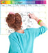 Dry Erase Calendar Board - Whiteboard for Family Schedules, School Classrooms, or Office Use, Great for Teachers and Kids, Large Size, White...