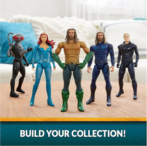 DC Comics, Aquaman Action Figure, 12-inch, Detailed Sculpt and Movie Styling, Easy to Pose, Collectible Superhero Kids Toys for Boys & Girls...