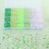14400PCS Green Flatback Pearls Rhinestones,B7000 Jewelry Glue with Flat Back Pearl and Resin Rhinestones for Crafts,Tumblers,Shoes,Nails,Face Art,...
