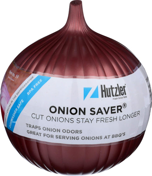 Hutzler Red Onion Saver Storage Container - Cut Onions Stay Fresh Longer...