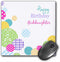3dRose LLC 8 x 8 x 0.25 Inches Mouse Pad, Happy Birthday Goddaughter - Modern Colorful Dots Pattern on White (mp_165136_1)...