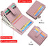 FALAN MULE Small Wallets for Women RFID Blocking Slim Bifold Leather Womens Wallet with Zipper Coin Purse...