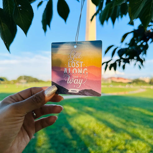 Air Freshener | Long Lasting Car Mirror Hanging Air Fragrance | Motivational Quotes | Pleasant Smelling Scent | Luxury Vehicle Air Freshener for M...