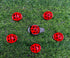 Red Color 6 in 1 Golf Ball Liner Line Marker Template Drawing Mark Alignment Tool(Red)...