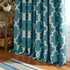 TOWN & COUNTRY EVERYDAY Ironwork Geo Trellis Sateen Indoor Curtains, Room Darkening Blackout, Grommet Top, Energy Efficient, 2-Pack Set, 52"x96", ...