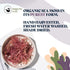 HAPPY FOX Organic Sea Moss Raw Purple - Makes 75oz of Seamoss Gel Rich in Phytonutrients & Minerals, Certified Non-GMO, Wildcrafted, Superfood - 1...