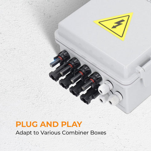 Solar Connectors Solar Panel Cable Connectors 11Pcs Male Female with Spanners 1000V 30A 10AWG ~ 14AWG Waterproof Dustproof Connector with 1 Spanne...