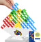 Tetra Tower Stacking Game for Kids & Adults, Fun Tetris Balance Block Toys,1,2,4Players Family Board Games, Party, Travel, Team Building Gifts...