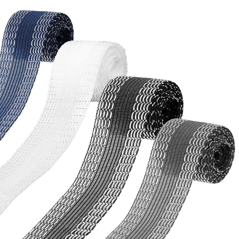 4PCS Hemming Tape for Pants, Iron On Fabric Tape Instant Hem Tape 2.5cm ×1m No Sewing Required Washable Self Adhesive Trousers Mouth Paste Edge Fa...