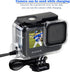 Suptig Waterproof Housing Case Waterproof Case Dive Case Charging Case Compatible for Gopro Hero 12 Hero 11 Hero 10 Hero 9 Black Waterproof 164Ft...