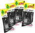 LITTLE TREES Car Air Freshener | Vent Wrap Provides Long-Lasting Scent, Slip on Vent Blade | Black Ice, 4 Packs (4 Count)...