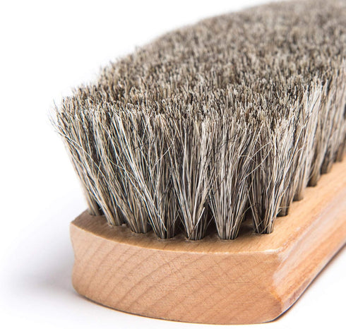 Otter Wax Premium Horsehair Shoe Brush...