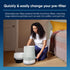 BLUEAIR Genuine Pre-Filter Blue Pure 311i+ Max Air Purifier, Washable Fabric, Moss Green...