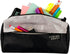 Five Star Pencil Pouch, Pencil Case, 9-Pocket Pouch, 4" x 8", Black/Grey (505600A-ECM)...