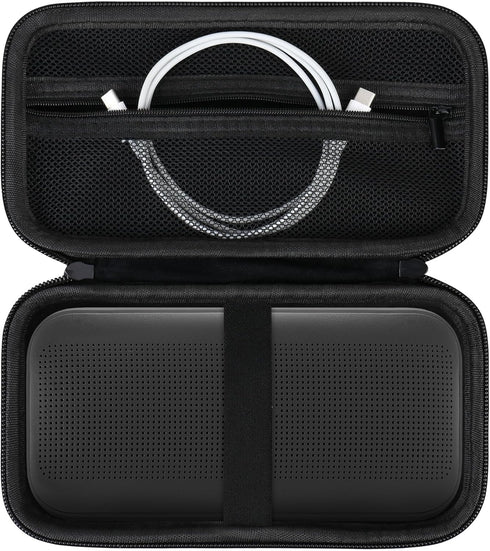 Hard Carrying Case for Tribit StormBox Flow Bluetooth Speaker, Travel Case with Zipper Mesh Pocket for USB-C Cable, Manuals and Other Accessories,...