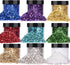 9 Box Broken Crushed Glass Glitter, 6.4oz/180g Irregular Shards Metallic Crystal Chips 2-4mm Chunky Flakes Sequins Gravel for Epoxy Resin Craft Su...