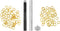 Mandala Crafts Grommet Eyelet Kit with Setting Tools for Leather, Fabric, Boots, Tarp Repair, Sewing 100 Sets Gold Tone 3/16 Inch Inner Diameter...