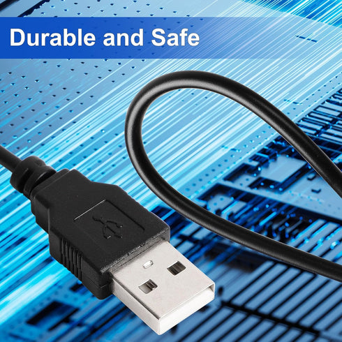 uxcell USB Replacement Charger Cable, Fast Charging Cord DC 2mm Small Pin, Flexible Plug Barrel Connector 70cm Portable Cable for Nokia N78 N79 52...