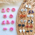 KEOKER Halloween Polymer Clay Cutters, Halloween Clay Cutters for Polymer Clay Jewelry, 10 Shapes Halloween Clay Earrings Cutters, Pumpkin Hallowe...