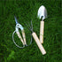 N&V Bonsai Scissors Set, 3 Pcs Set Including Bonsai Scissors, Mini Rake and Mini Shovel, For Arranging Flowers, Trimming Plants, For Grow Room or ...