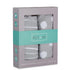 Bassinet Sheet Set 2 Pack 100% Jersey Cotton Grey and White Abstract Stripes and Dots by Ely's & Co....
