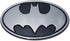 Elektroplate Offically Licensed DC Comics Batman Oval All Metal Emblem for Cars, Trucks, and All Auto | Universal Fit at 3.8" x 2.25" | Weatherpro...