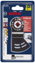 BOSCH OSL218F 1-Piece 2-1/8 In. Starlock Oscillating Multi Tool 2-in-1 Dual-Tec All Purpose Bi-Metal Plunge Blade for Applications in Wood with Na...