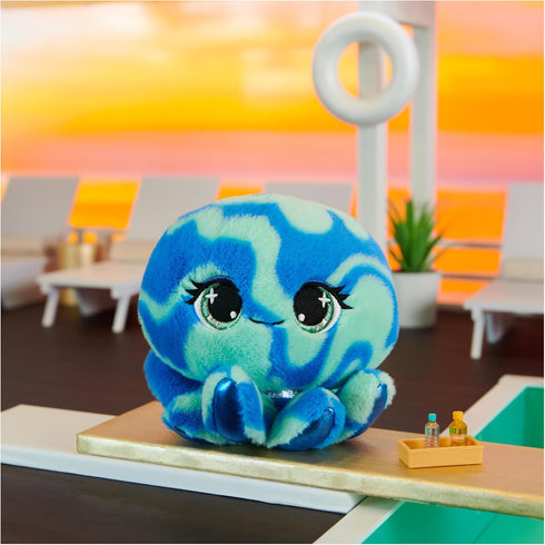P.Lushes Designer Fashion Pets Marina Coves Premium Octopus Stuffed Animal, Blue and Green, 6”...