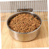 POPETPOP Pet Dog Food Water Bowl for Cage Stainless Steel Non Spill Kennel Detectable Hanging Cats Pets Bowls with Clamp Holder Crate Feeder Dish ...