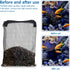 Giantree 10 Pcs Aquarium Filter Media Bags, Large Reusable Aquarium Media Bag Fish Tank Mesh Filter Bags with Zipper for Activated Carbon Ceramic ...