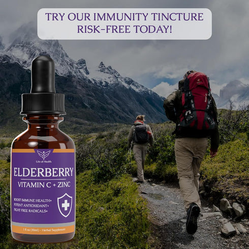 Elderberry Vitamin C and Zinc | Immune Support Supplement | Elderberry | Vitamin C with Zinc | Zinc and Vitamin C | Elderberry Supplements | Vitam...