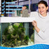 10pcs Aquarium Filter Media Bags - Mesh Filter Bags Reusable Bags With Zipper for Activated Carbon Ceramic Rings Filter Balls Fish Tank Pond 5.9 X...